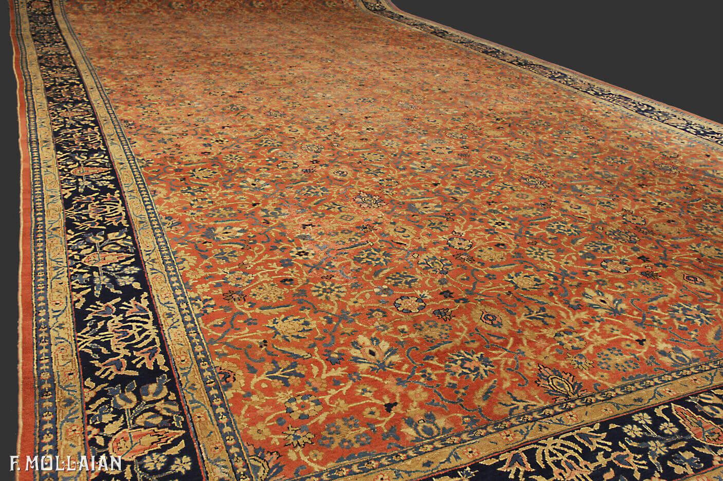 Antique Persian Tabriz Carpet n°:85607770